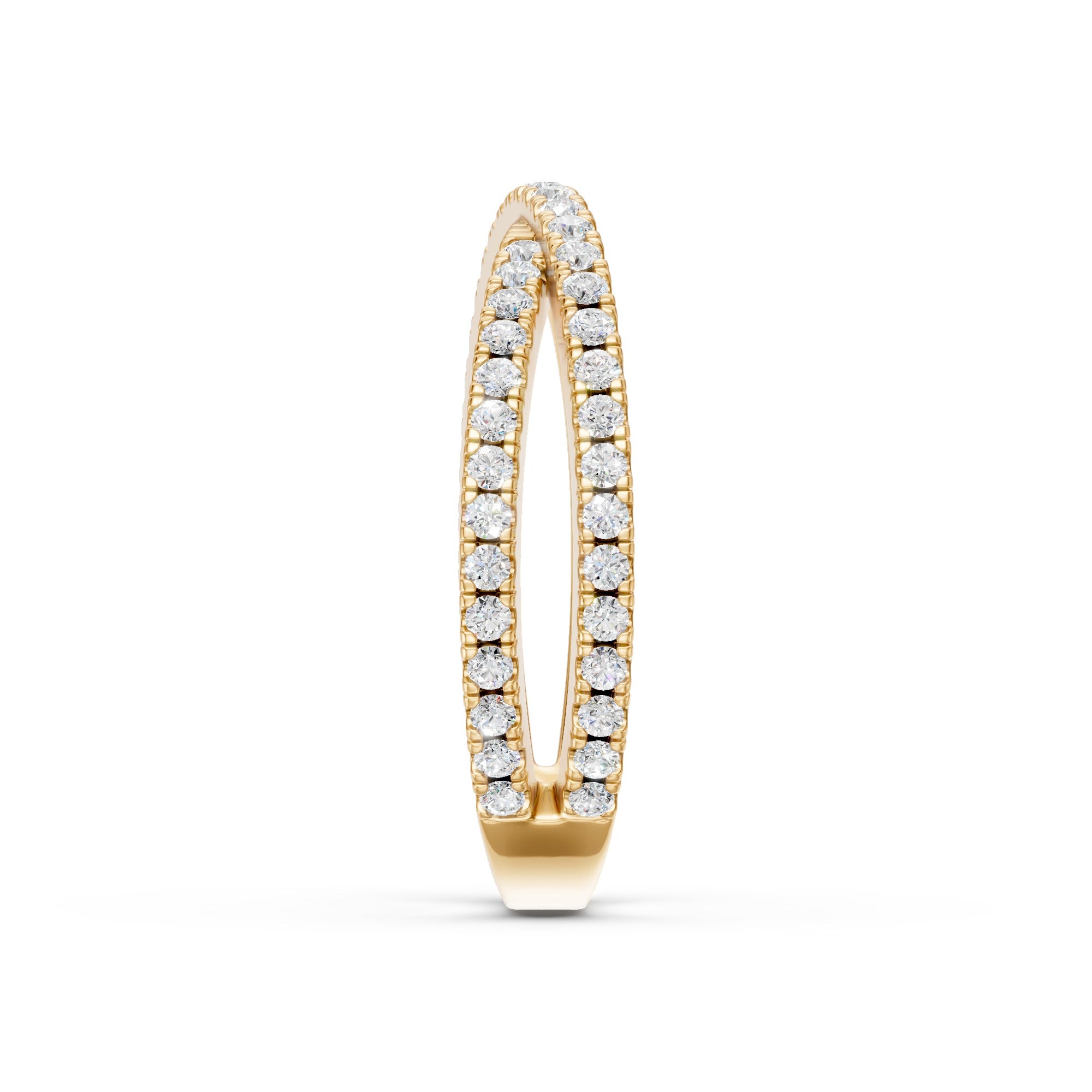 Pavé X Ring
