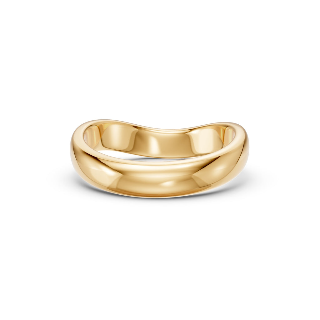 Seven Flush Diamond Wedding Band