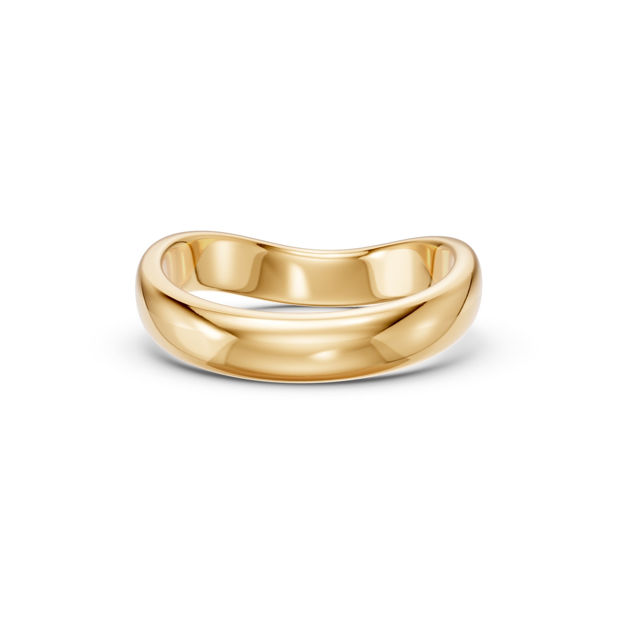 Seven Flush Diamond Wedding Band